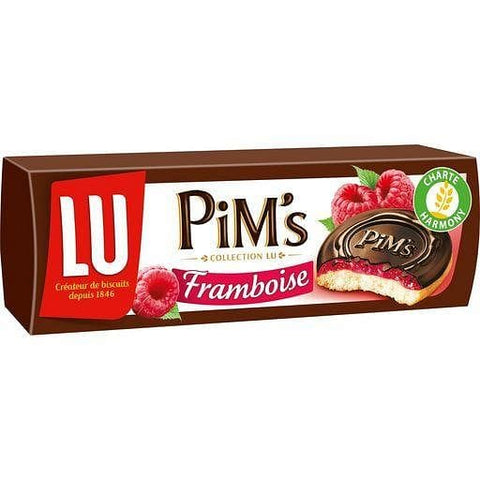 Pim's Genoises nappees de chocolat saveur framboise 150g freeshipping - Mon Panier Latin