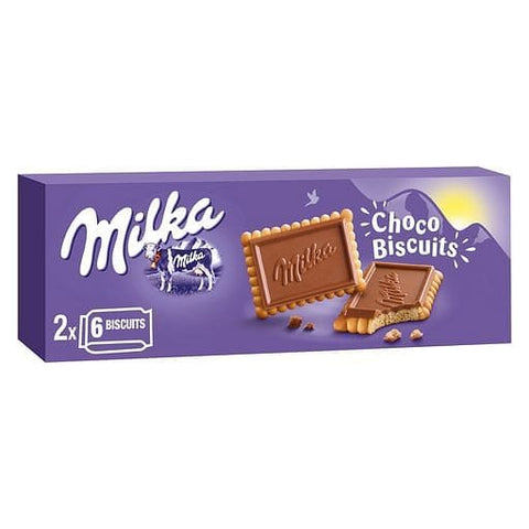 Milka Biscuits chocolat au lait sachets fraicheur 2x6 biscuits 150g freeshipping - Mon Panier Latin