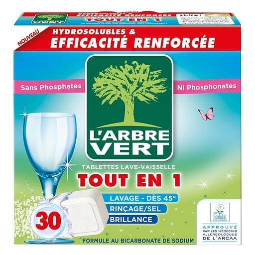 L'Arbre Vert Lessive Liquide Hypoallergénique Écologique 33 Doses