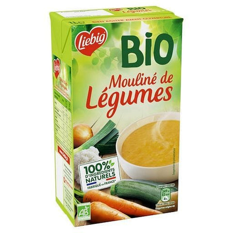 Liebig Mouline bio de legumes 100% ingredients naturels 4 personnes 1l freeshipping - Mon Panier Latin