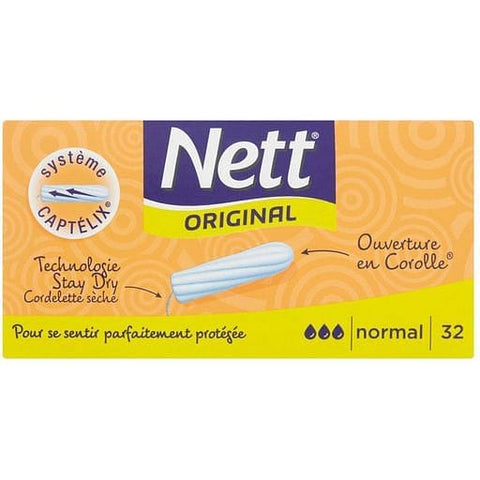 NETT Original tampons sans applicateur normal X32 freeshipping - Mon Panier Latin