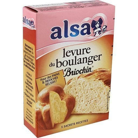 Alsa Levure du boulanger 5 sachets 28g freeshipping - Mon Panier Latin