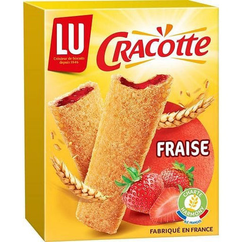 Cracotte Tartine croustillante fourree fraise fabrique en France 200g freeshipping - Mon Panier Latin