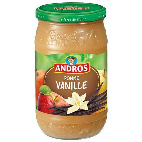Andros Dessert pomme vanille, en bocal 750g freeshipping - Mon Panier Latin