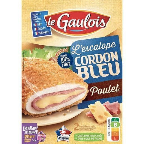 Le Gaulois L'escalope cordon bleu au poulet 200g freeshipping - Mon Panier Latin
