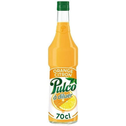 Boisson Citronnade saveur citron et framboise PULCO - la bouteille