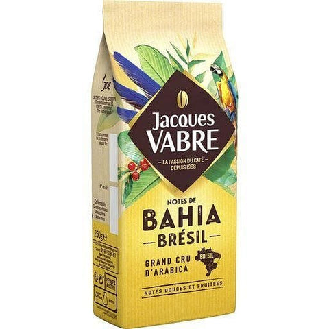 Jacques Vabre Cafe moulu notes de bahia Bresil 250g freeshipping - Mon Panier Latin