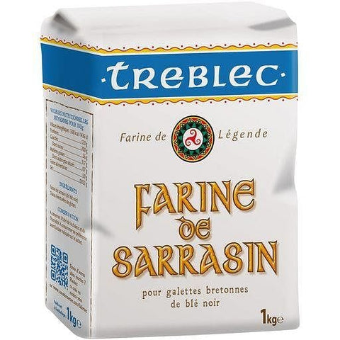 Treblec Farine de sarrasin 100% ble noir 1kg freeshipping - Mon Panier Latin