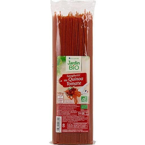 Jardin Bio Spaghetti au quinoa et tomate 500g freeshipping - Mon Panier Latin