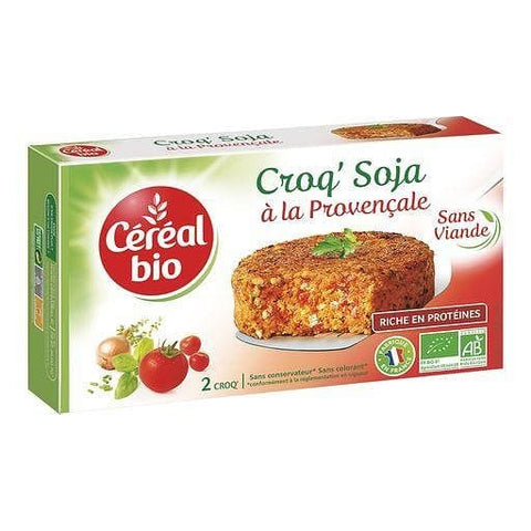 Cereal Bio Croq' soja a  la provena§ale sans viande sans conservateur 2x100g freeshipping - Mon Panier Latin