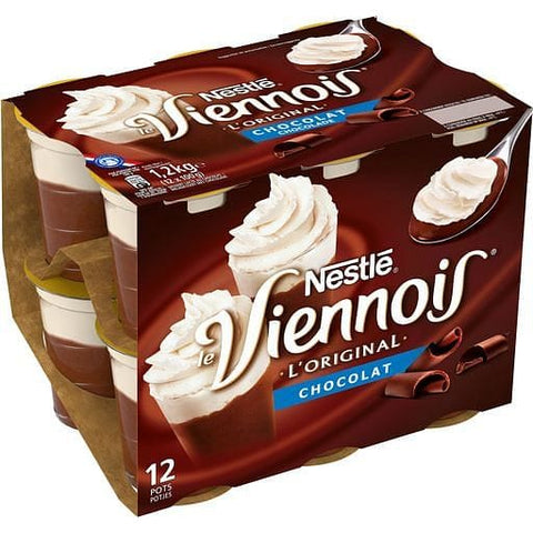 Nestle Viennois liegeois au chocolat 12x100g freeshipping - Mon Panier Latin