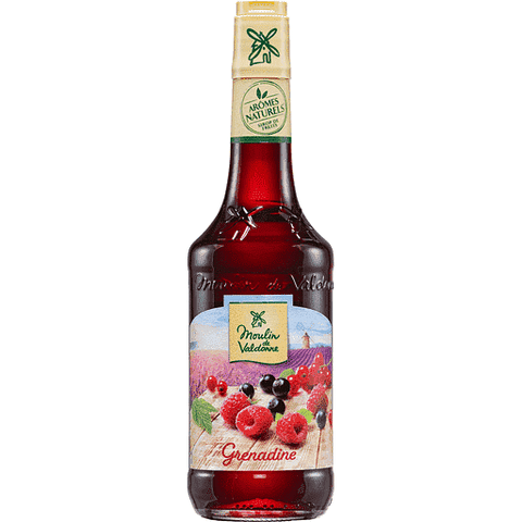 Moulin de Valdonne Sirop de grenadine bouteille verre 70cl freeshipping - Mon Panier Latin