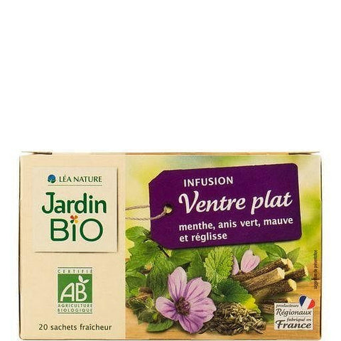 Jardin Bio Infusion ventre plat, menthe anis vert mauve et reglisse x20 freeshipping - Mon Panier Latin