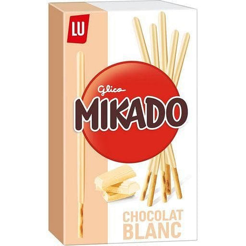 Mikado Bata´nnets biscuites nappes de chocolat blanc 70g freeshipping - Mon Panier Latin