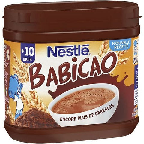 Nestle Babicao cereales au cacao en poudre des 10 mois 400g freeshipping - Mon Panier Latin