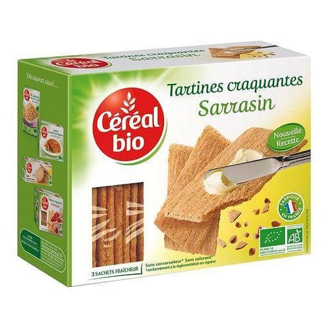 Cereal Bio Tartines craquantes au sarrasin 145g freeshipping - Mon Panier Latin