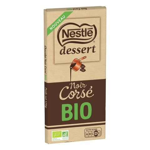Nestle Dessert Tablette de chocolat patissier: Chocolat Bio noir corse 170g freeshipping - Mon Panier Latin