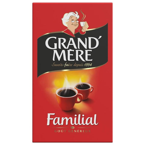 Grand'Mere Cafe moulu familial goa»t genereux 250g freeshipping - Mon Panier Latin