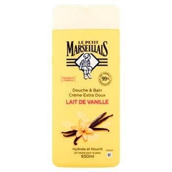 Le Petit Marseillais bain douche creme extra doux lait de vanille 650 ml freeshipping - Mon Panier Latin