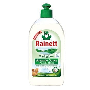 Rainett Liquide vaisselle ecologique Amande douce - 500ml freeshipping - Mon Panier Latin