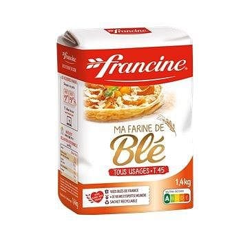 Francine Farine de ble tous usages T45 1,4kg freeshipping - Mon Panier Latin