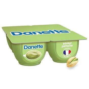 Danette creme dessert saveur pistache 4x125g freeshipping - Mon Panier Latin