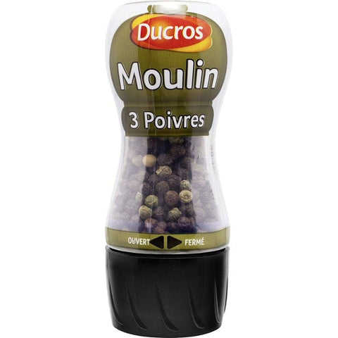 Ducros Moulin 3 poivres 34g freeshipping - Mon Panier Latin
