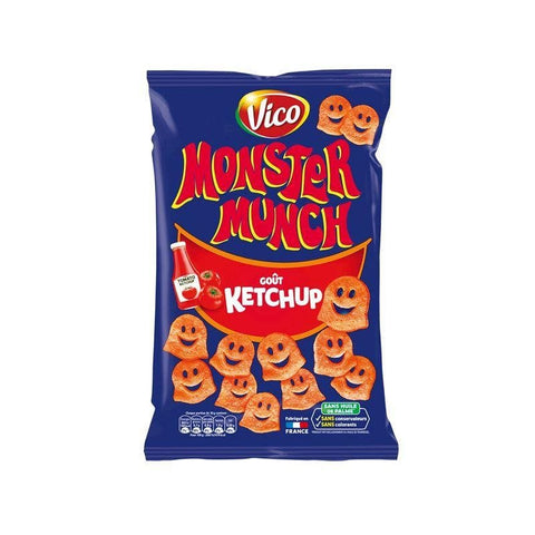 Monster Munch Goa»t ketchup sans huile de palme 85g freeshipping - Mon Panier Latin