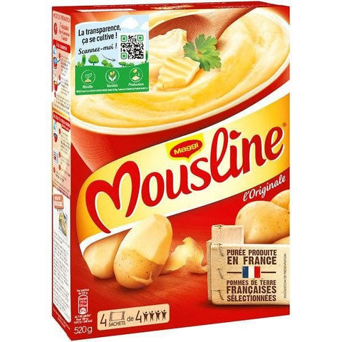 Mousline Puree de pommes de terre frana§aises 4x130g freeshipping - Mon Panier Latin