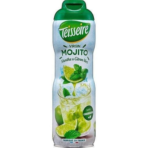 Teisseire Sirop parfum virgin mojito menthe et citron vert bidon 60cl freeshipping - Mon Panier Latin
