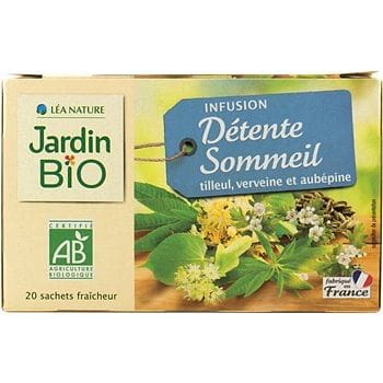 Jardin Bio Infusion Detente Sommeil - x20 - 30g freeshipping - Mon Panier Latin